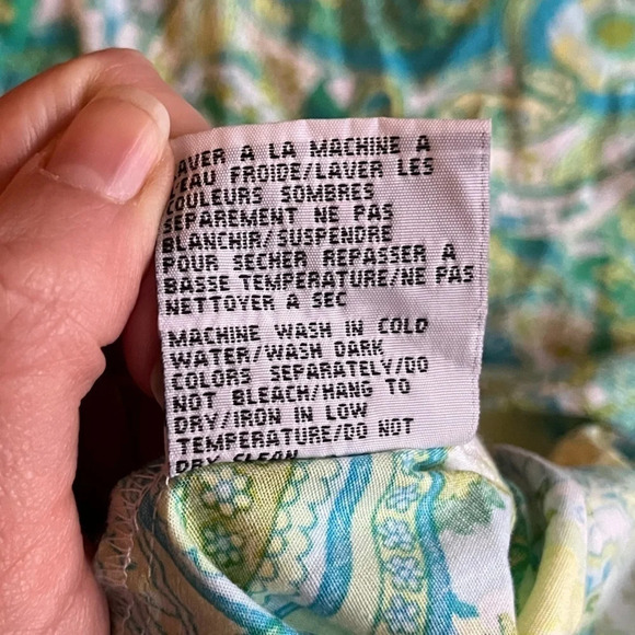 Vintage Paisley Retro Halter Dress - Picture 9 of 10